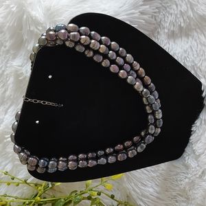 Peacock Barogue Fresh Water  Pearl Necklace